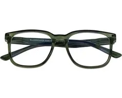 Lunettes d'écran I Need You BlueBreaker Style avec prescription +2,00 Vert mousse