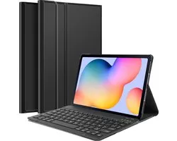 Étui Clavier Bluetooth AZERTY pour Samsung Galaxy Tab S6 Lite - Noir