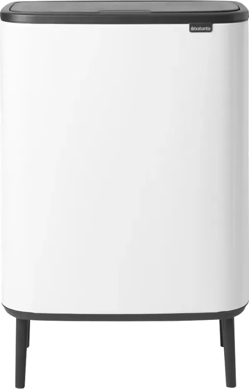 Brabantia Bo Touch Bin Hi Prullenbak - 60 l - wit