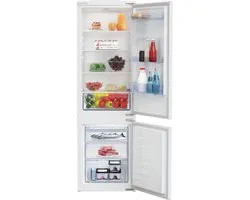 Beko BCSA285K4SN - Inbouw koel-vriescombinatie - 271 liter - Sleepdeur - Wit