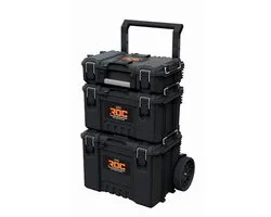 Keter ROC Pro Gear 2.0 - Gereedschapskist Set - 3 Stuks - Moduleerbaar - Weerbestendig