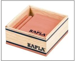 KAPLA - KAPLA Kleur - Constructiespeelgoed - Oranje - 40 Plankjes