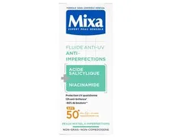 Mixa Anti-UV Anti-Imperfections Fluid SPF50+ 40 ml