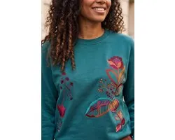DIDI Dames Sweater Gina Green Mystara embro maat 42