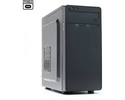 Boitier PC Mini-Tour Noir 2017MB Micro ATX/Mini-ITX 2x USB3.0/1x USB-C