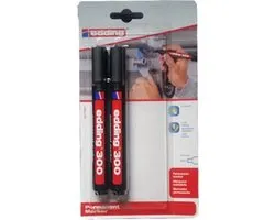 Edding 300 Permanent Marker 2 stuks in een blister