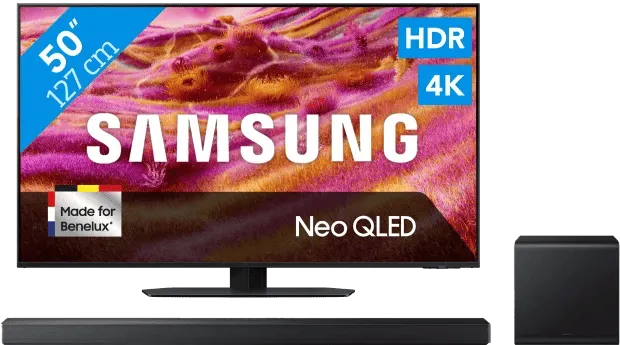 Samsung 50" Neo QLED QN90F 4K (2025) + Samsung HW-QS700F (2025)
