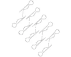 R Clips 1mm 1mm Split Pin Galvanized Iron 1 * 18mm R Type Split Pin Clips Zinc Plated Lock Pins Spring Clips Hairpin - ShopVlot