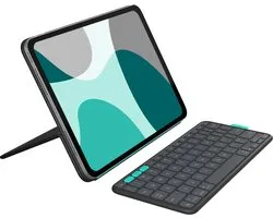 Clavier Logitech Flip Folio pour tablette iPad Pro 11 pouces (M4) et iPad Air 11 pouces (M2 et M3) (5e génération - 2024) - Graphite US