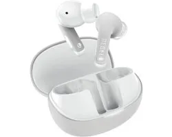 Fresh 'n Rebel Twins Fuse 2 - Draadloze oordopjes - Noise Cancelling oortjes met 36 uur speeltijd - Met Microfoon en App - Ice Grey