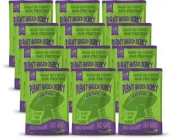 Cherky | ECO Plant Based Jerky | Teriyaki | 12 Stuks | 12 x 30 g