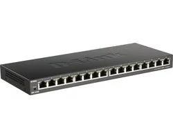 D-Link DGS-1016S/E 16-Poorts Gigabit Switch 10/100/1000Mbps Unmanaged