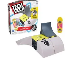 Tech Deck X-Connect Park Creator - Power Flippin - aanpasbare en bouwbare ramp met uniek vingerskateboard