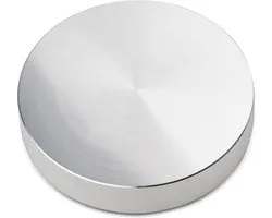 Pro-Ject Record Puck E Platengewicht - Precisie Plaatstabilisatie - Vermindert Vibraties - Verbetert Geluidshelderheid – Zilver