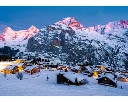 Ravensburger puzzel Berner Oberland, Mürren - 1000 stukjes landschap.