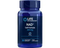 Life extension NAD+ Cell Formula | 30 vegan capsules | 300 mg per capsule