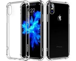 Coque anti-éclatement pour iPhone Xs Max | Étui pour téléphone portable | Transparent