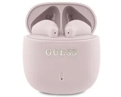 Écouteurs intra-auriculaires Bluetooth sans fil Guess Classic Logo True Wireless - Rose