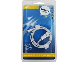 Câble USB-C Scanpart 1 mètre - USB-C vers USB-C - Compatible avec Apple - MUF72AM/A - Wit - Original