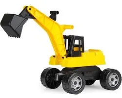 Giant Excavator Toy for Kids - 80 cm Construction Vehicle with 360° Rotation