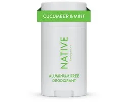 Native Cucumber & Mint Deodorant 75g - Natural Deodorant - Aluminum Free