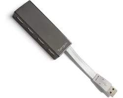Targus 4 Poort USB 2.0 Hub - Zwart