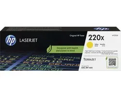 HP 220X - Tonercartridge - Origineel - Hoge Capaciteit - Geel