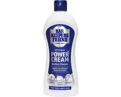Bar Keepers Friend Power Cream - 350ml - Surface Cleaner - Universeel schoonmaakmiddel in crème uitvoering