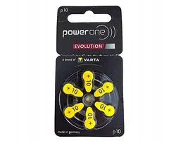 Varta Power One Evolution - Gehoorapparaat batterijen - P10 - 6 stuks