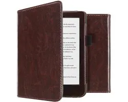 Ereader Hoes - Geschikt voor Kobo Clara HD - Donkerbruin
