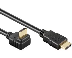 Allteq ALTQ-HDMI-DWN-B-3, 3 m, HDMI Type A (Standard), HDMI Type A (Standard), Compatibilité 3D, Canal de retour audio (ARC, Audio Return Channel), Noir
