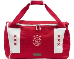 Ajax-sporttas wit-rood-wit