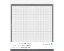 Snijmat Cameo - Plakmat Hobbyplotter - Materialen Fixeren - Sterke Hechting - 38x38 cm - Transparant