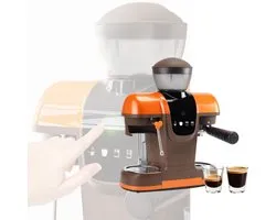 VLSelect® Espressomachine Bonen - Koffiemachine - Bonenmaler