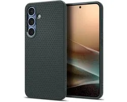 Spigen Liquid Air geschikt voor Samsung Galaxy S25 hoesje - Abyss Groen