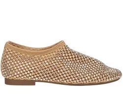 La Strada Ballerina Goud Met Steentjes - Damesschoenen - Maat - 38
