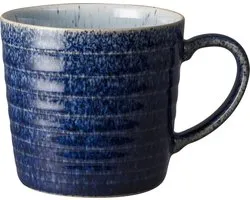 Denby Studio Blue Cobalt/ Pebble Mug Côtelé 400 ml