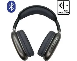 Sanovo - Koptelefoon - Bluetooth - Draadloos - Zwart - Passive Noise cancelling - Stevige Opbergdoos - Kinderen - Headset - Ruisonderdrukking