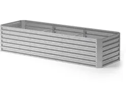 OK-Living Hoogbed – 270 x 90 cm Zilver