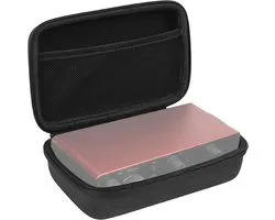 Allecto Plus - Hardcase voor audiointerface - Beschermende harde hoes voor op reis - Compatibel met Focusrite Scarlett 2i2 3e generatie (grijs) - Grijs.