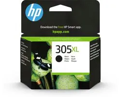 HP 305XL - Inktcartridge - Origineel - Hoge capaciteit - Zwart