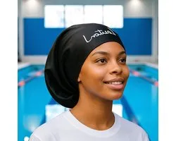 Badmuts XL - Zwemmuts voor Lang Haar - Zwemmenmuts voor Vrouwen en Mannen - Extra Groot - Waterdicht - Siliconen - Dreadlocks Vlechten Afro Haar Weave - Comfortabel & Duurzaam