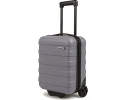 CabinMax Handbagage Trolley 24L – 40x30x20 cm – Wizz Air / Ryanair – Lichtgewicht Reiskoffer – Onderstoel Formaat – Graphite