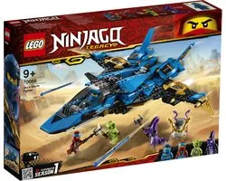 LEGO NINJAGO Le supersonic de Jay 70668 – Kit de construction (490 pièces)