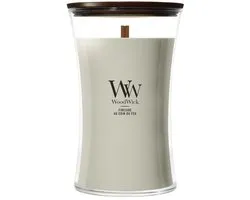 WoodWick Hourglass Large Geurkaars - Fireside - 130 branduren