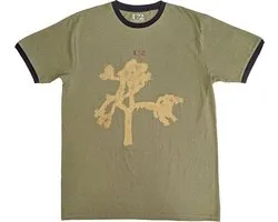 U2 - Joshua Tree Europe 1987 Heren T-shirt - 2XL - Groen