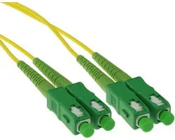 Advanced Cable Technology RL1610 10 m 2x SC / APC 2x SC / APC Câble à fibre optique vert et jaune