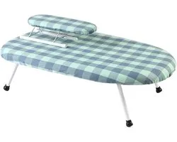 Ironing Board, Space Saving and Ultimate Ironing Board Experience 24x15IN, 3-layer stain resistant filling, Ironing Board (Color : Green, Size : Fixed Sleeve Irons)