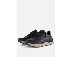Rieker Sneakers blauw Leer - Dames - Maat 40