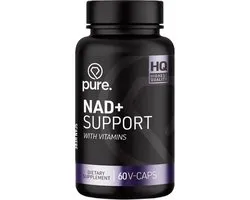 Pure. NAD+ Support – Nicotinamide Riboside & B-vitaminen – 60 vegan capsules
